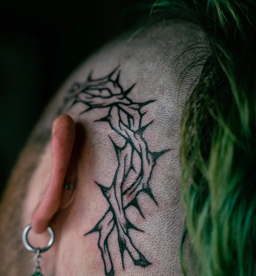 Tatouage réalisé chez Electric Funeral Tattoo — pièce 14